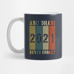 Abu Dhabi 2021 Never Forget Mug